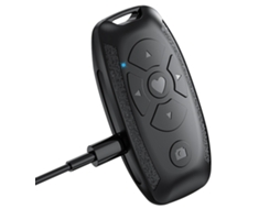 Controle Remoto Bluetooth Recarregável Tiktok para Controle Prático