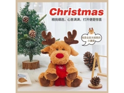 Novo Brinquedo De Pelúcia De Rena De Natal, Boneca De Rena Fofa, Presente De Natal, 28 Cm Yunzii