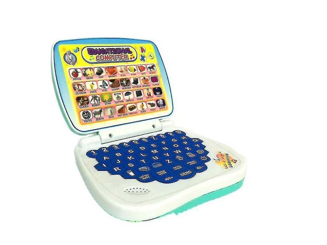 Laptop Infantil Com Modos De Jogo, Incluindo Letras, Números, Vocabulário E Animais. Ideal Para Aprender A Ler Ler. Aquaforge
