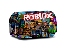 Estojo para Lápis, Grande Capacidade, Zíper Duplo, Desenho Animado AQUAFORGE