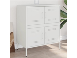 Aparador 68x39x79 cm Acero Blanco