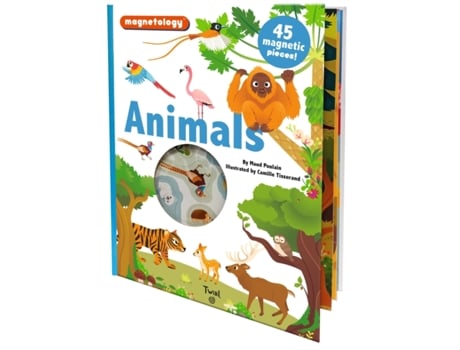 Livro magnetology: animals de maud poulain (inglês)