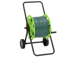 Vidaxl Carrinho Enrolador Com Mangueira De 30 M Pvc Verde