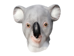 Máscara Latex Estilo Koala Para Halloween E Natal