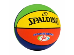 Bola de Basquetebol SPALDING (Borracha - Multicor)