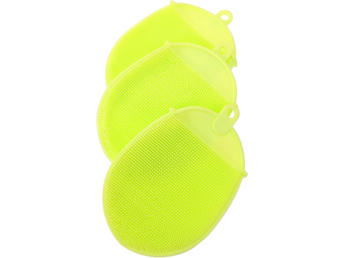 Lurelia Pack De 3 Escovas De Silicone Para Costas E Corpo, Silicone Macio, Escovagem A Seco E Massagem Suave