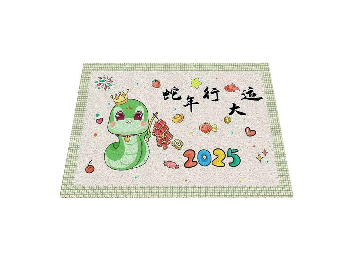Laxiscreed Tapete Sorte Do Ano Da Serpente – Resistente E De Alta Qualidade 60x90cm