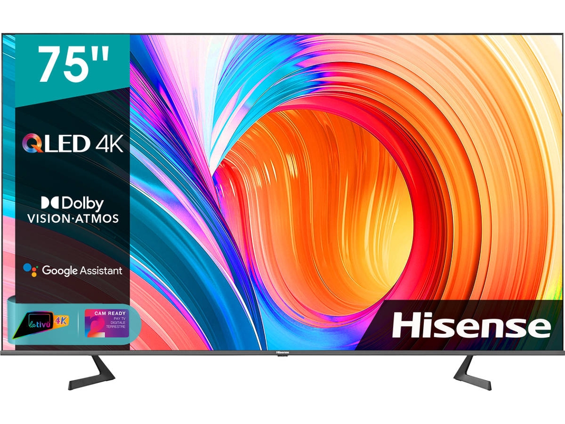 Hisense 75インチテレビ 75A6G 録画用hdd2tb付き 【公式通販】