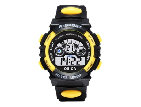 Smartwatch LUGA67 Eletrónico Luminoso Despertador Multifunções Digital Led