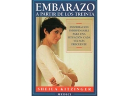 Livro Embarazo A Partir De Los Treinta de Sheila Kitzinger (Espanhol)