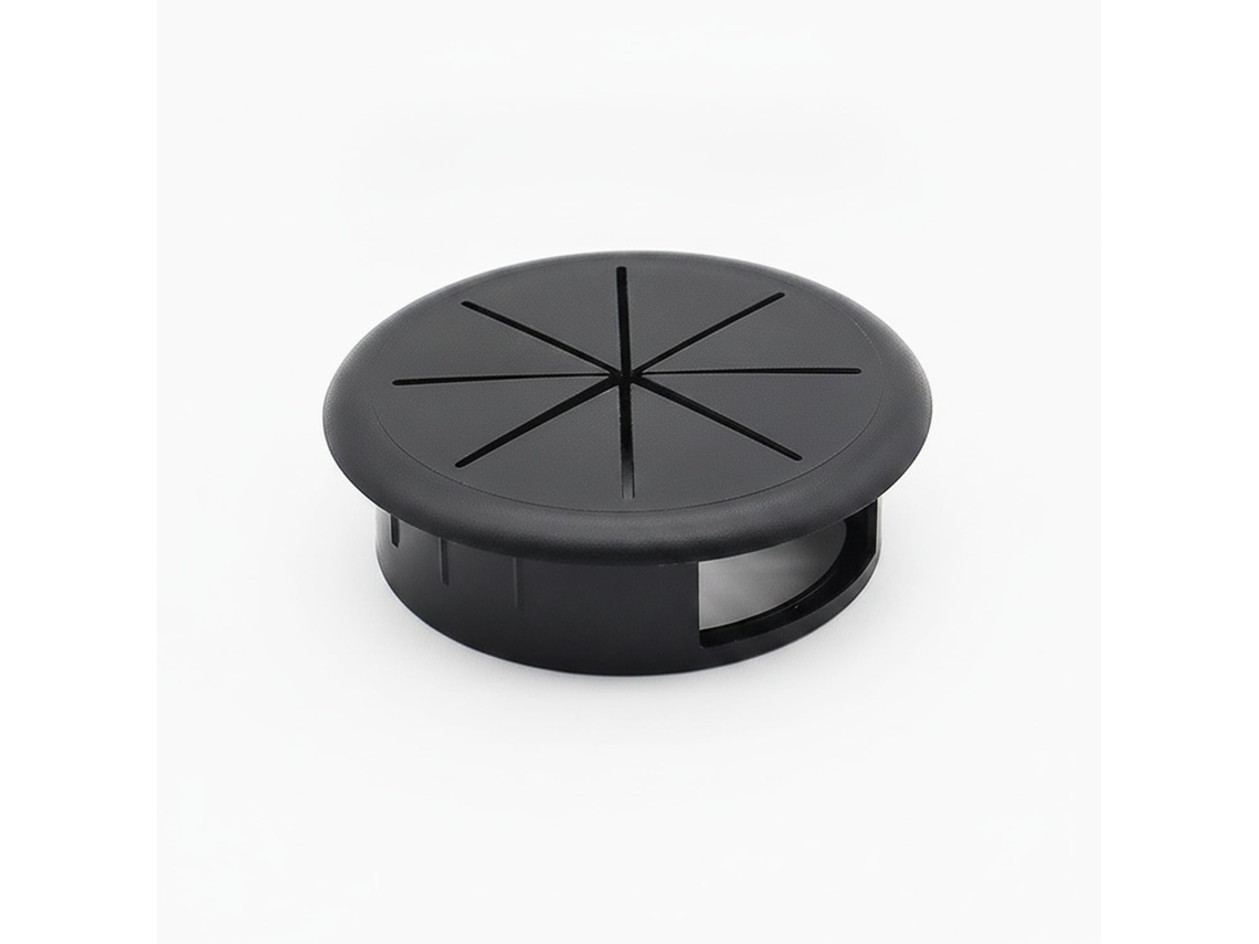 Conjunto De 4 Passa-cabos Borracha Para Mesas Furos 50 Mm Em, Capas