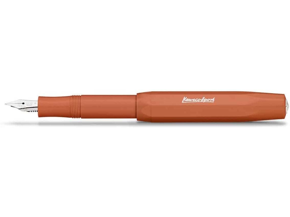 Caneta de Tinta Permanente KAWECO Skyline Sport Laranja (Médio - Azul)