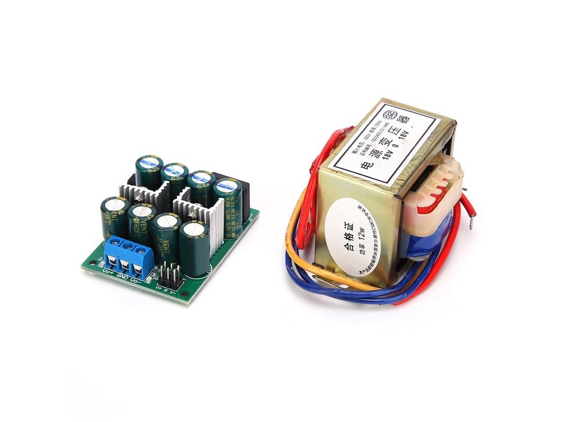 Laxiscreed Fonte De Alimentação Linear 15v A 18v, Compatível Com Componentes Eletrónicos