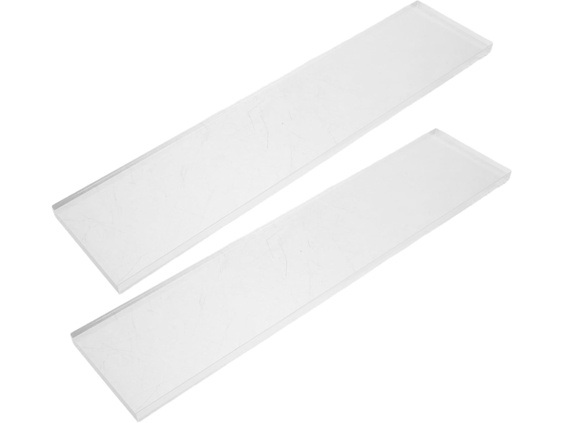 Prateleiras De Substituição Para Armário Remédios, 2 Peças, Acrílicas, Flutuantes, 33cm 13 Polegadas, Para Montagem Na