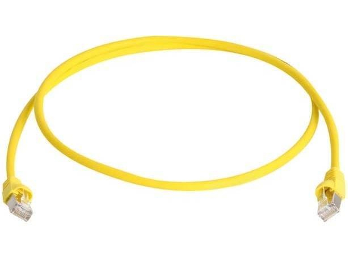 Cabo de Rede TELEGÄRTNER (RJ45 - 50 cm - Amarelo)