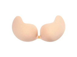 Sujetador Adhesivo Invisível de Silicone, Sem Costura, Push Up, Reutilizável, Tono Natural, S/MARCA