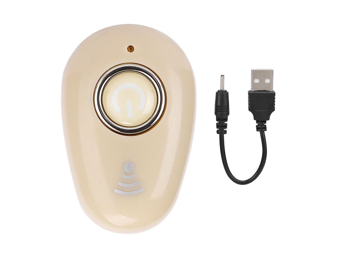 Aetheria fone de Ouvido Bluetooth V5.0 Mini In ear Mono Sem Fio para Esportes e Negócios Cor de Pele