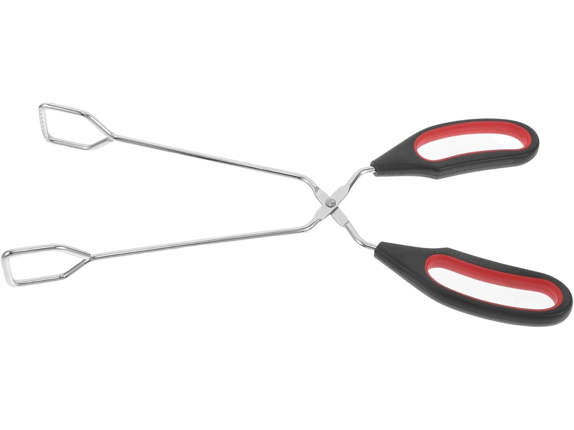 Pinça Multifuncional De Aço Inoxidável Para Churrasco Com Comprimento Estendido Utensílio Durável Virar Ingredientes
