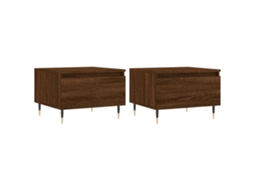 Coffee Table, Coffee Tables Vidaxl Marrom Madeira Processada (n/a)