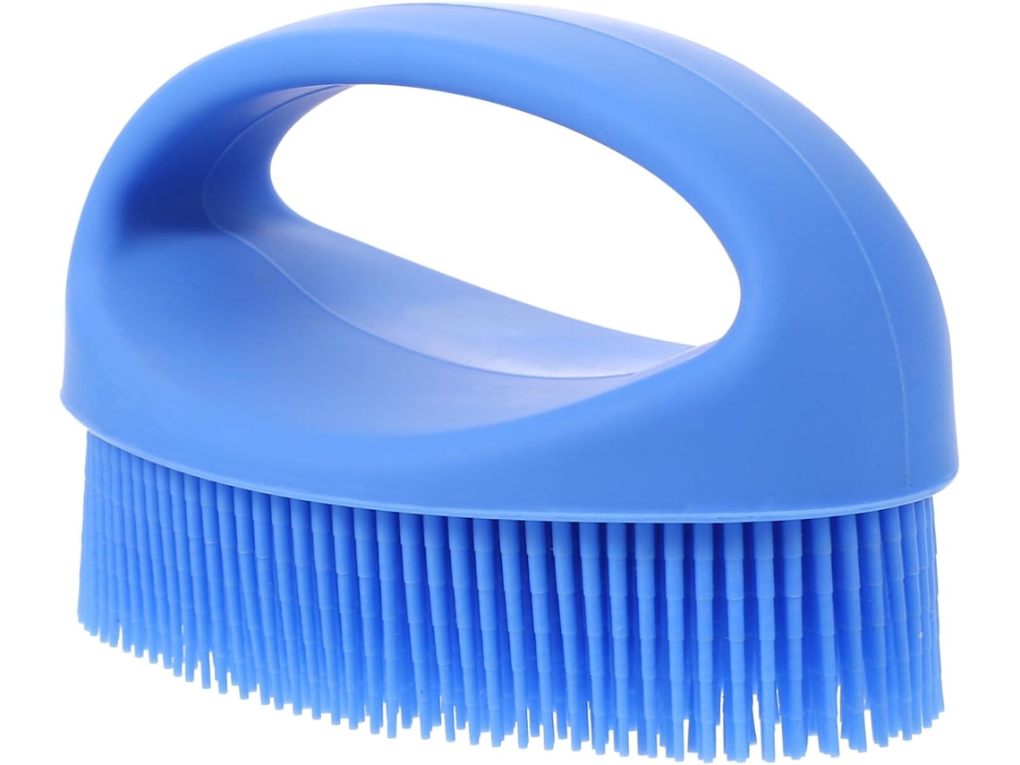 Escova Corporal Portátil De Silicone Para Esfoliação E Limpeza Durante O Banho Massagem Da Pele