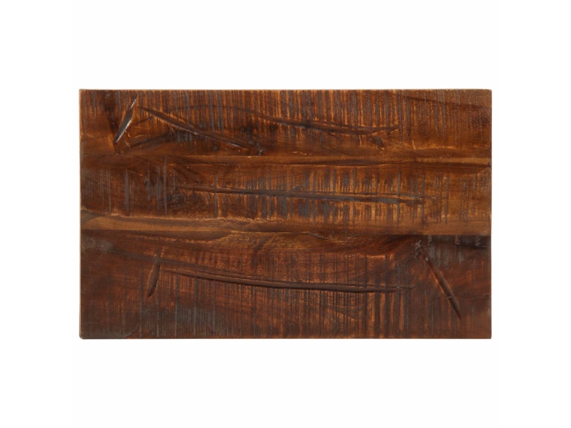 Vidaxl Tampo De Mesa Retangular 60x30x3,8 Cm Madeira Recuperada Maciça