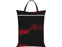 Saco De Roupa Suja De Viagem Explosion Burst Com Zíper E Alça