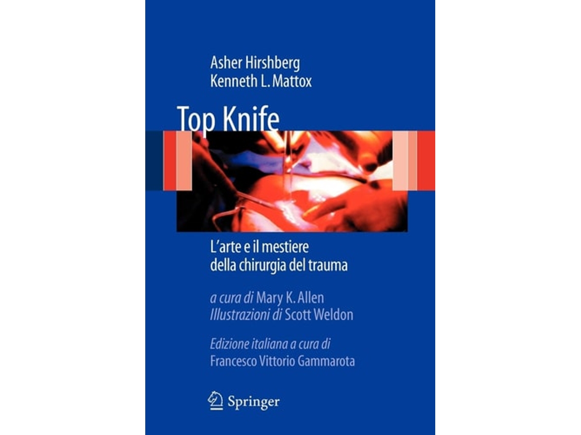 Livro Top Knife De Asher Hirshberg E Kenneth L Mattox (italiano)