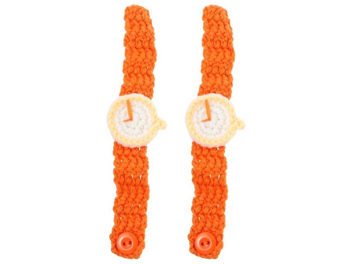2Pcs Pulseira de Relógio Artesanal ALLINLESS
