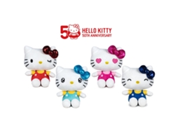 Peluche Sortido Do 50º Aniversário Da Hello Kitty 22cm