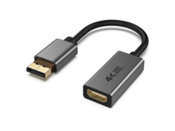 Adaptador 4k Displayport Para Compatível Slowmoose