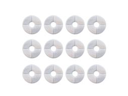 Laxiscreed Filtros Para Dispensador De Água De Pets, Pack 12 Unidades Com Carvão Ativado E Resina
