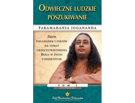 Livro Odwiecznego ludzkiego poszukiwania de Paramahansa Yogananda (Inglês)