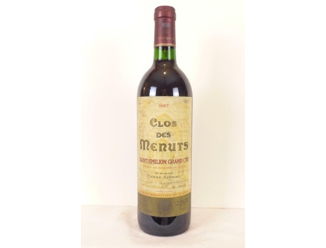 Vinho Tinto CLOS DES MENUTS 1987 (75 cl - 1 unidade)
