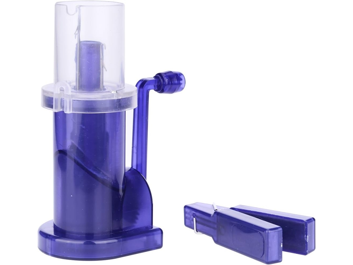 Tear Simples, Ferramenta de Tricô Doméstica Azul, Mini Máquina de Costura K AQUAFORGE