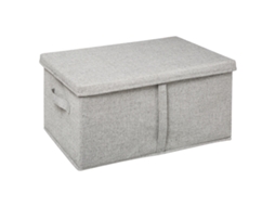 Caixa de armazenamento Orga 50X31X25Cm cinza claro 5 FIVE SIMPLY SMART