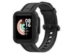 Pulseira De Relógio Lurelia De Smartwatch Para Xiaomi Redmi Watch 2 Lite De Cor Sólida Em Silicone (preta)