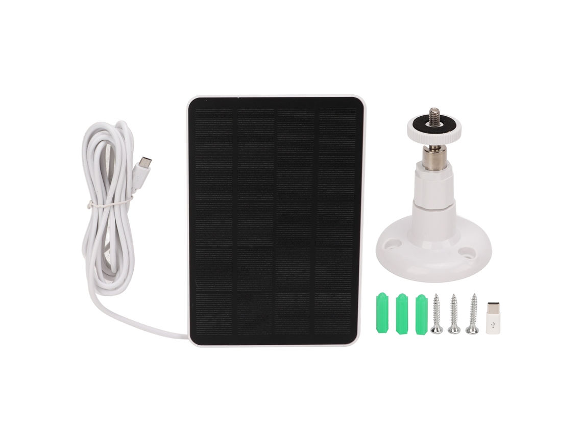 Painel Solar Monocristalino 4w 5v com Cabo para Câmera BRILVIBERA