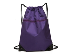Bolsa de Ginástica com Cordão, Mochila, Bolsa com Cordão BRILVIBERA