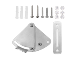 Porta de correr em aço inoxidável (Stainless Steel Porta Dating, Suitable for Sliding Doors)