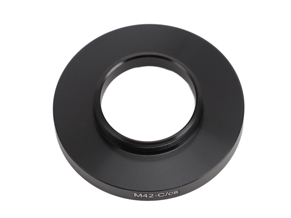 M42 To C Cs Adapter Ring M42x0.75mm Female To C Cs Mount Adapter Ring For Macro Photography Telescope LAXISCREED
