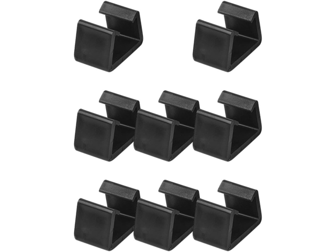 Conjunto De 8-presilhas Móveis Vime, Ideais Sofá De Jardim Externo, Resistentes Ao Calor, Fáceis De Remover