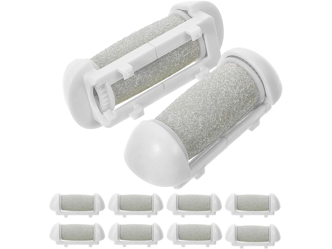 Kit Com 10 Cabeças De Substituição Para Lixa Elétrica De Pés (plástico)