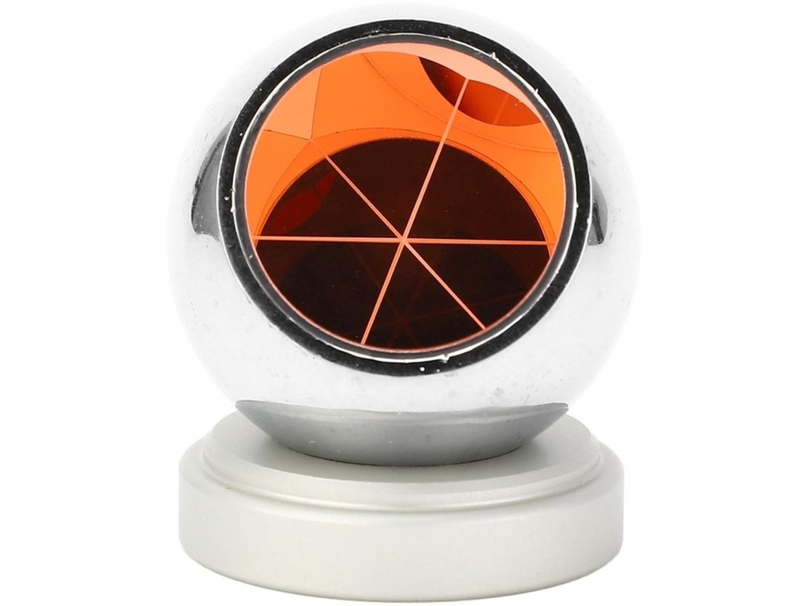 Escolha Sólida - Prisma Refletor - Estação Total - Base Magnética - Liga De Alumínio/k9-glass - Diâmetro 17,8 Mm - Para Medidas Precisas - Prisma De M
