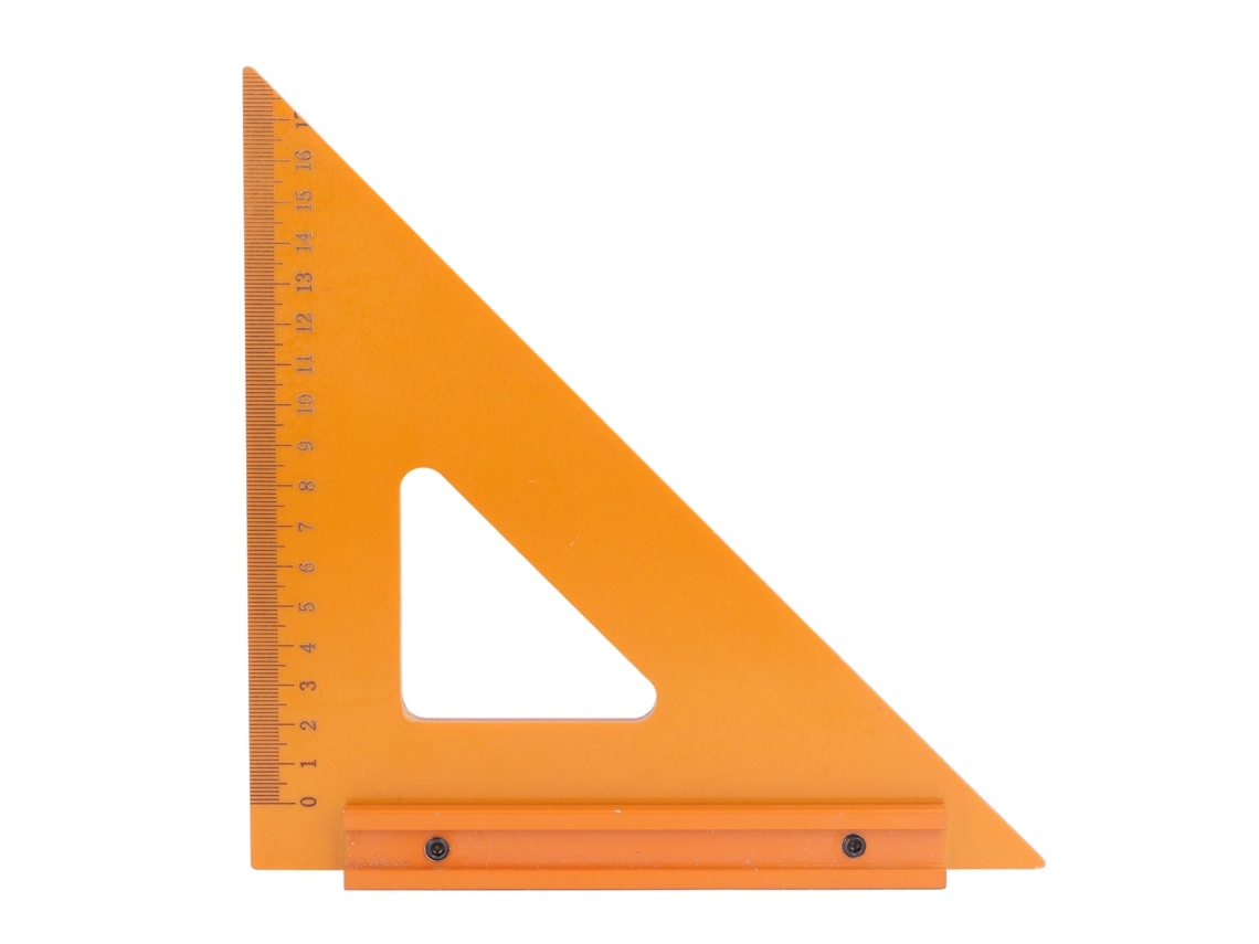 YURU régua Triangular de Carpintaria com Ângulo Reto 90° de Alta Precisão