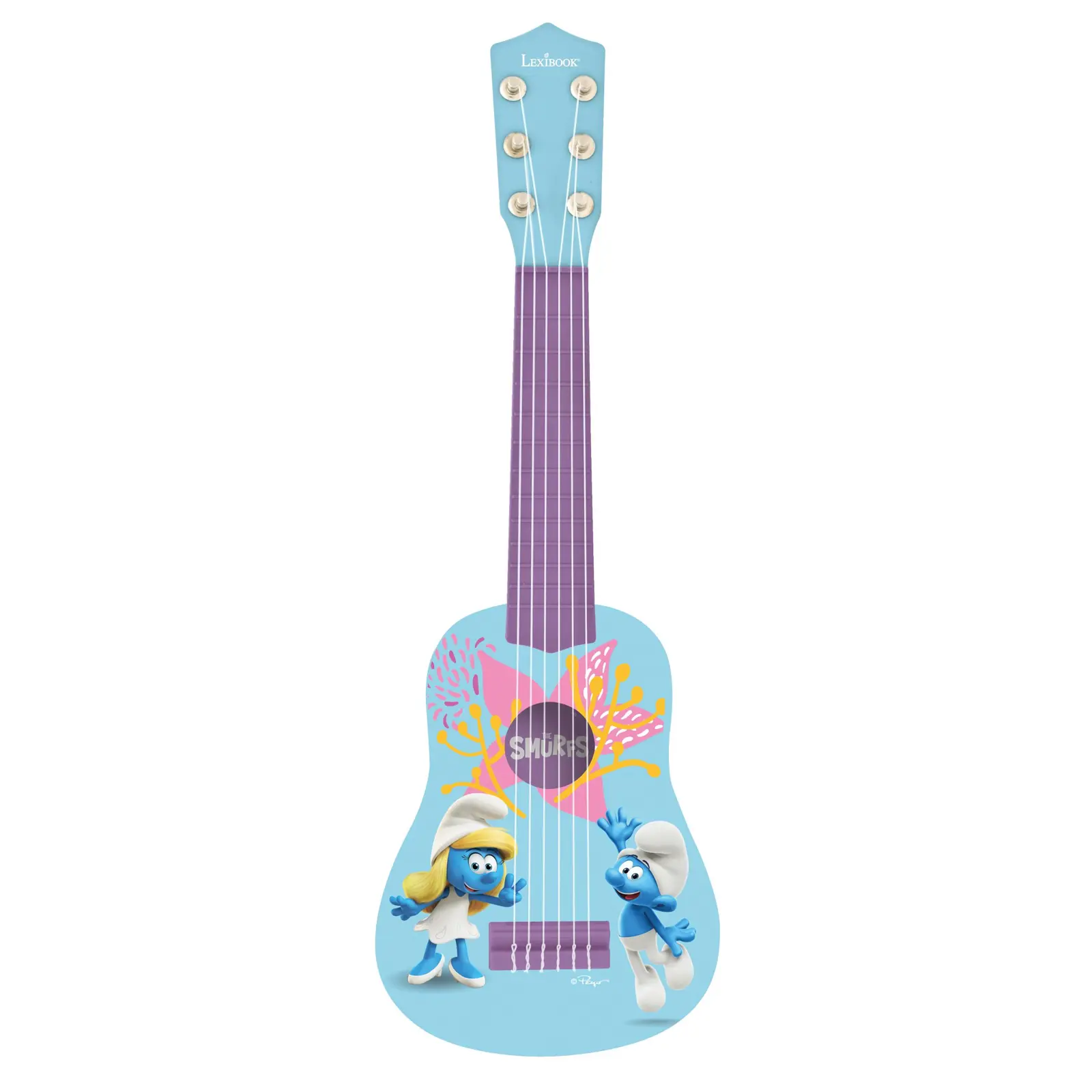 A Minha Primeira Guitarrara Smurfs 21/53 Cm