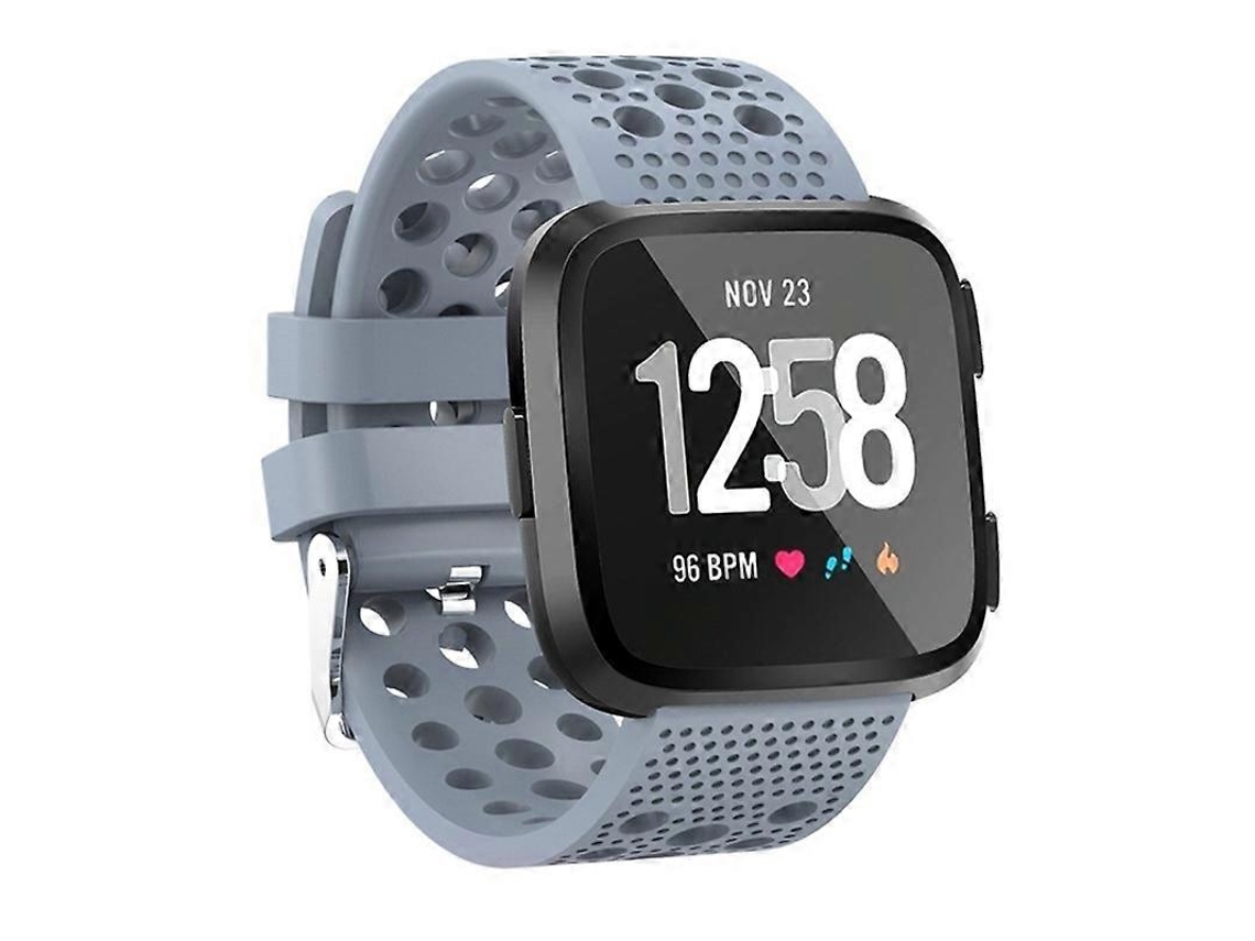 Pulseira Inteligente Com Orifícios De Ventilação Para Fitbit Versa Nostalgia88