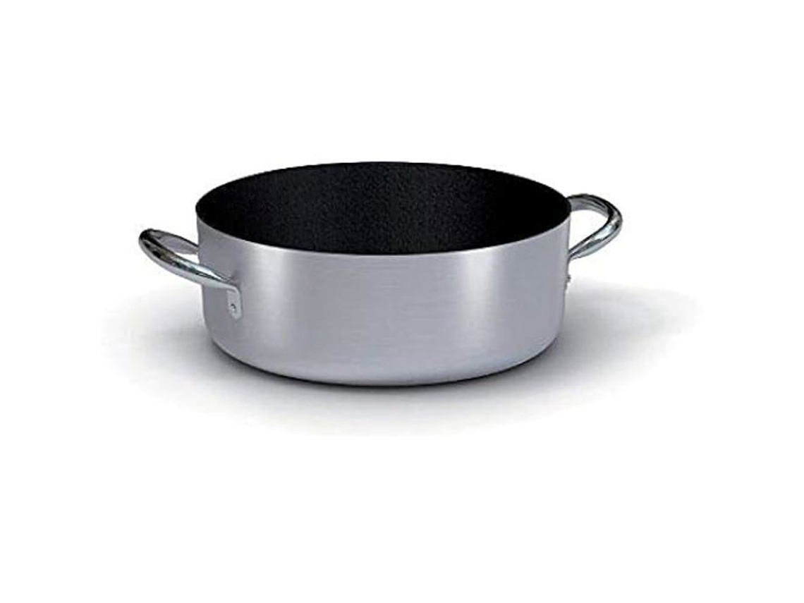 Caçarola BALLARINI 45 Cm Alumínio Tampa Todas As Fontes de Calor Incluindo Indução Forno Tradicional