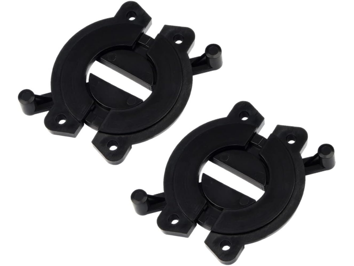2 Peças Conector De Trava Mesa Para Móveis, Travas Em Plástico Abs,