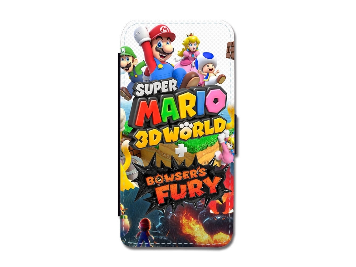 Capa Flip Para Iphone Air Da Apple Com Tema Super Mario 3d World E Bowser Fury