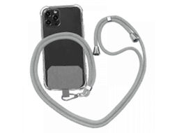 Cordão Ajustável Para Celular Com Porta-chaves E Cartão Anti-perda.